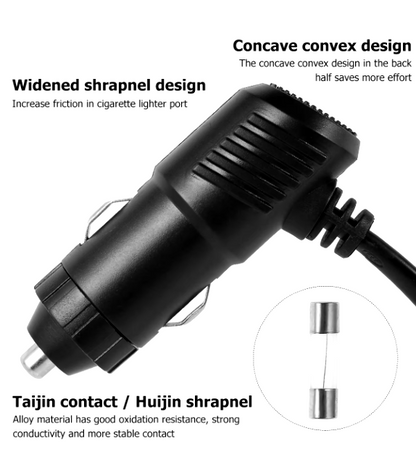 شاحن سيارة USB سريع بثلاثة منافذ: اشحن أجهزتك أينما كنت