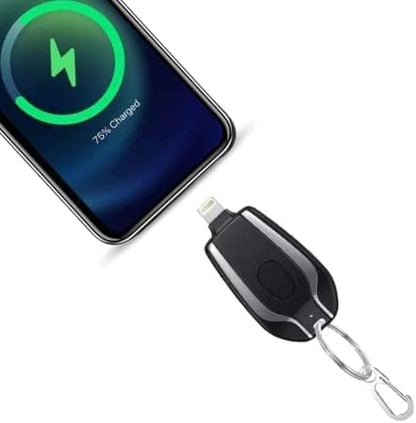 شاحن طوارئ مدمج بحلقة مفاتيح